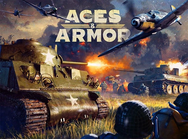 Cover image of Aces & Armor board game