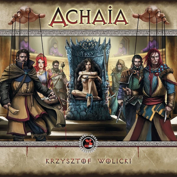 Cover image of Achaia board game