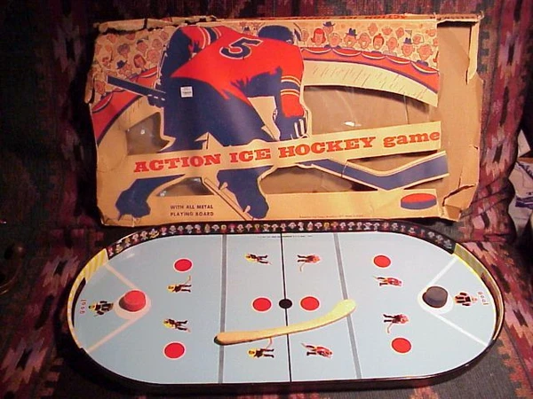 Cover image of Action Ice Hockey Game board game