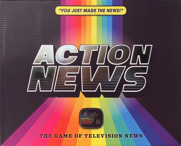 Cover image of Action News: The Game of Television News board game
