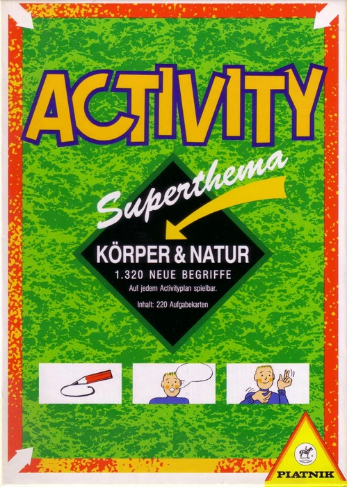 Cover image of Activity Superthema Körper & Natur board game
