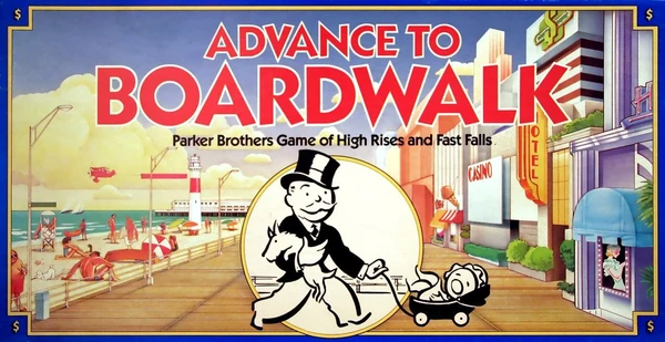 Cover image of Advance to Boardwalk board game