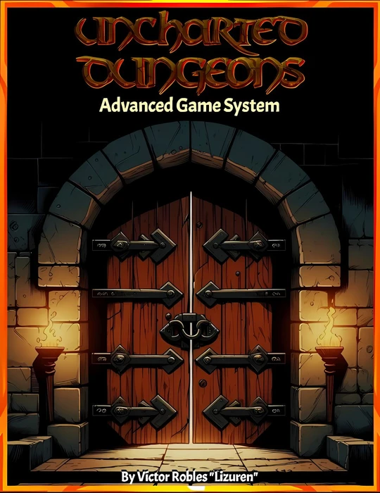 Cover image of Advanced Game System: Uncharted Dungeons board game