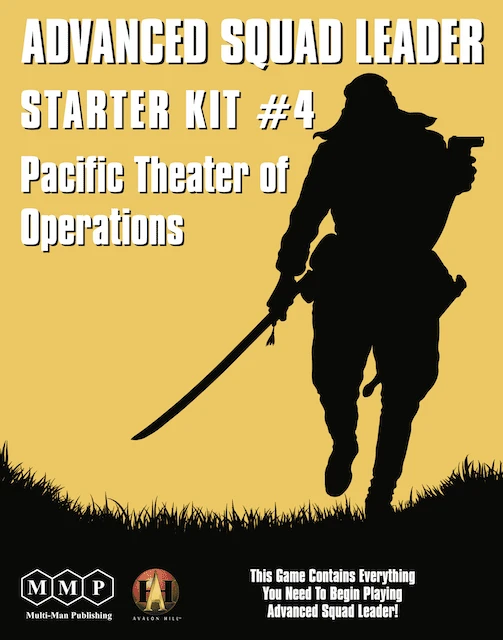 Cover image of Advanced Squad Leader: Starter Kit #4 – Pacific Theater of Operations board game