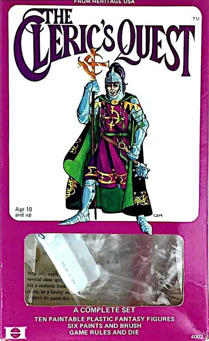 Cover image of Adventure Game Starter Set: The Cleric's Quest board game
