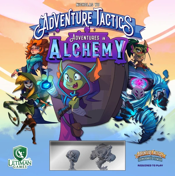 Cover image of Adventure Tactics: Adventures in Alchemy board game