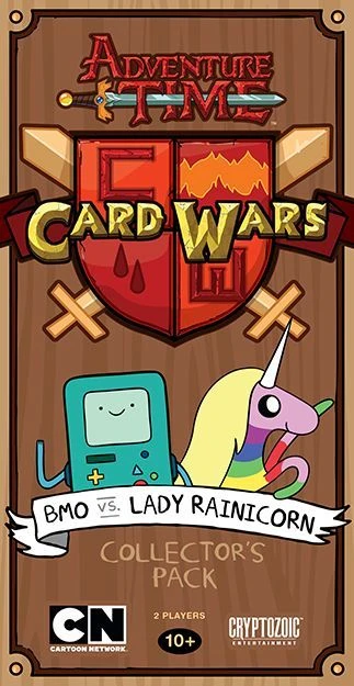 Cover image of Adventure Time Card Wars: BMO vs. Lady Rainicorn board game
