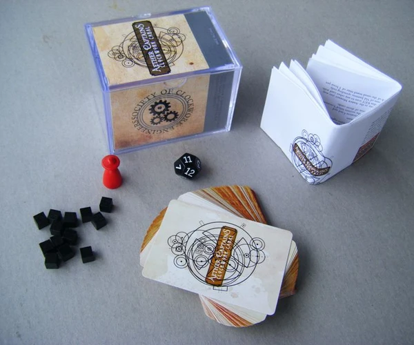 Cover image of Aether Captains: Clockwork Cabal board game