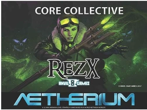 Cover image of Aetherium: RezX Core Collective board game