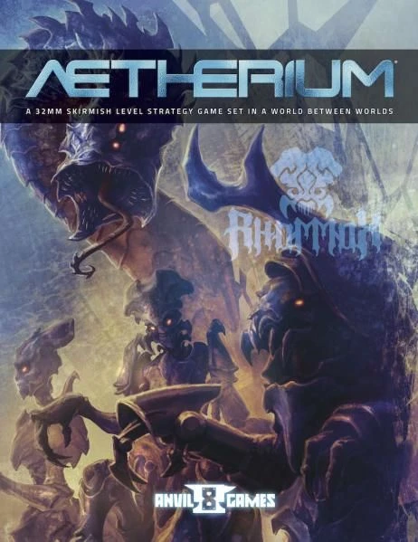 Cover image of Aetherium: Rhommox Core Book board game