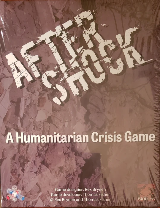 Cover image of AFTERSHOCK: A Humanitarian Crisis Game board game