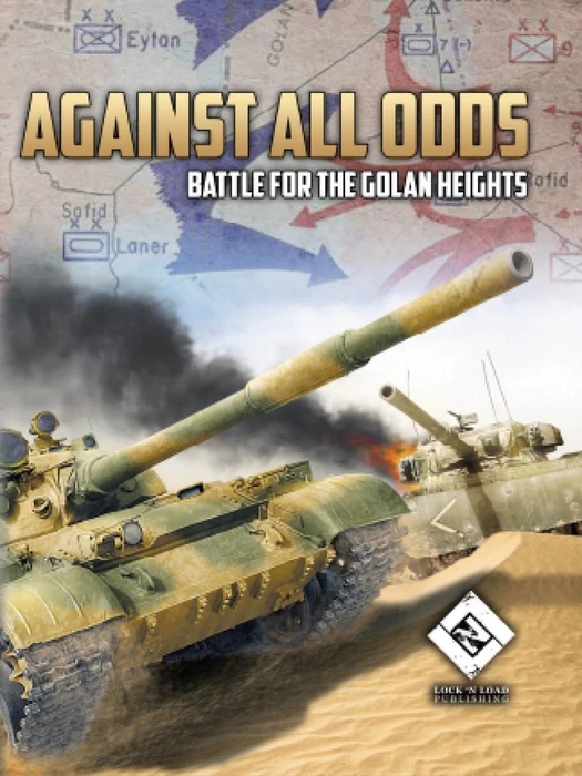 Cover image of Against All Odds: Battle for the Golan Heights board game