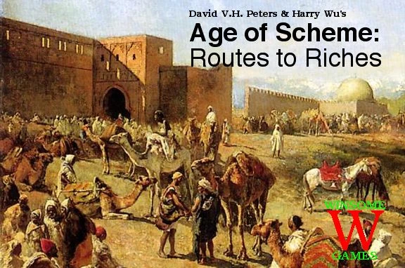 Cover image of Age of Scheme: Routes to Riches board game