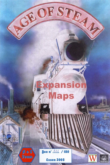 Cover image of Age of Steam Expansion: The Moon board game