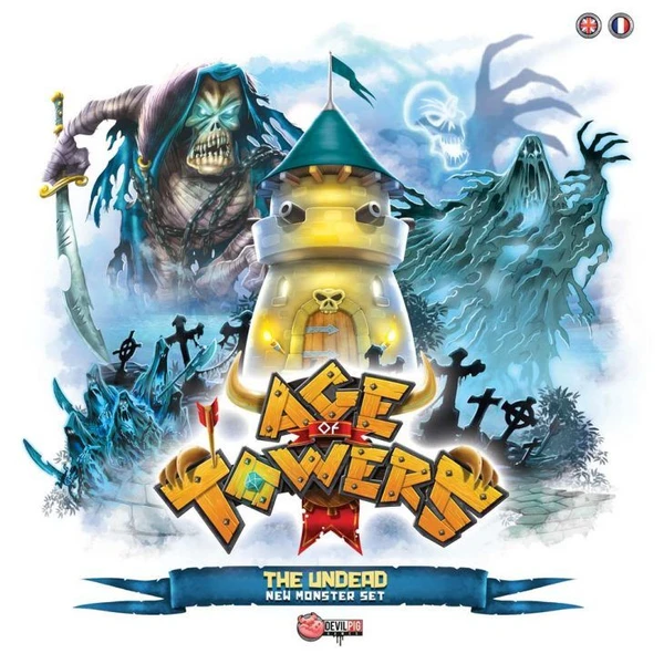 Cover image of Age of Towers: The Undead board game