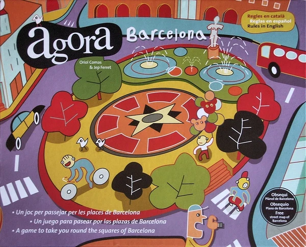 Cover image of Agora Barcelona board game