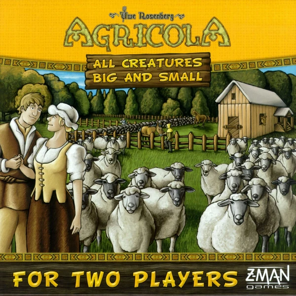 Cover image of Agricola: All Creatures Big and Small board game