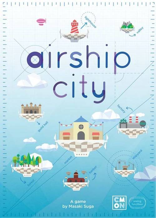 Cover image of Airship City board game