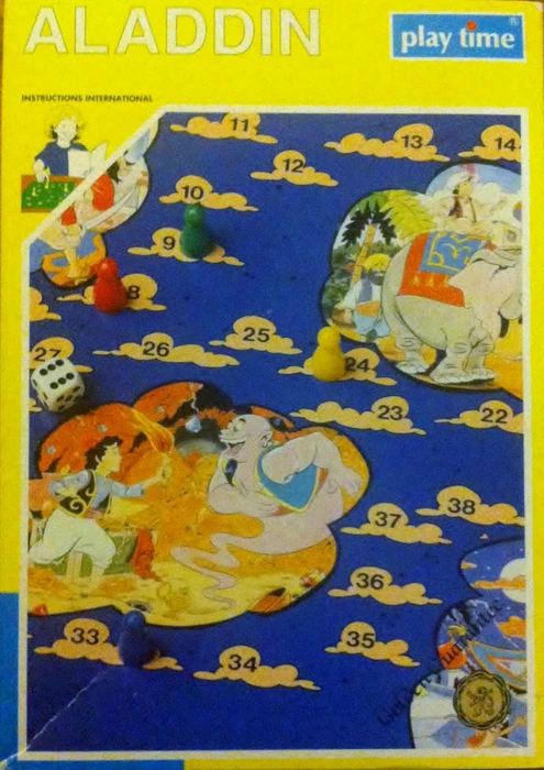 Cover image of Aladdin board game