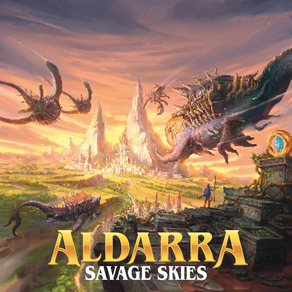 Cover image of Aldarra: Savage Skies board game