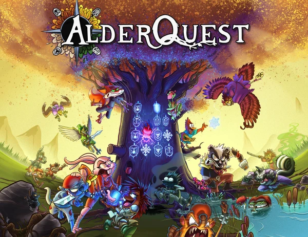 Cover image of AlderQuest board game
