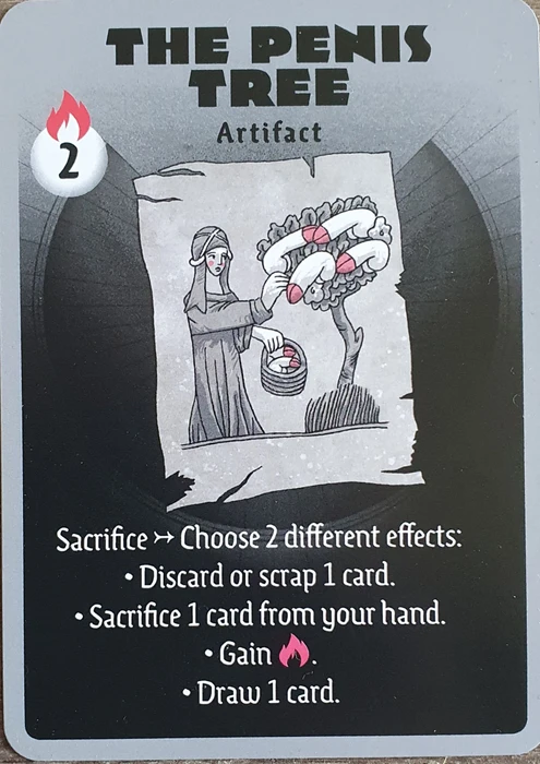 Cover image of Aleph Null: Promo – The Penis Tree board game