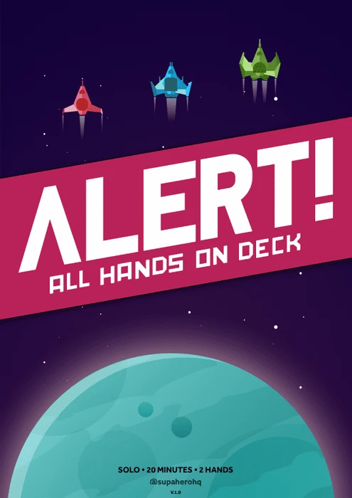 Cover image of Alert! All Hands On Deck board game