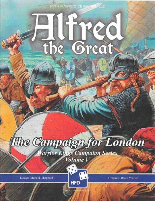Cover image of Alfred the Great: The London Campaign, 885 AD (Volume 5) board game