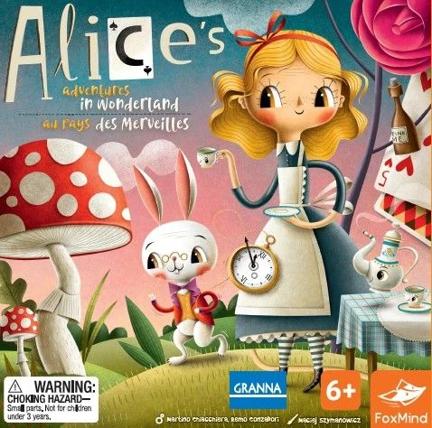 Cover image of Alice's Adventures in Wonderland board game