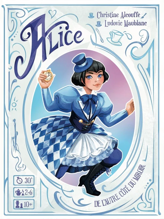 Cover image of Alice, de l'autre côté du miroir board game