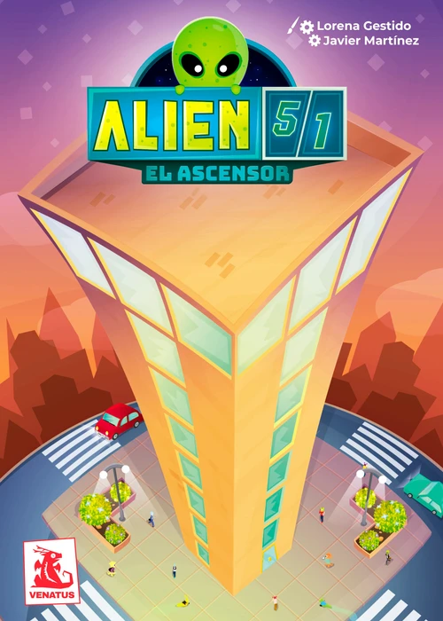 Cover image of Alien 51: El ascensor board game