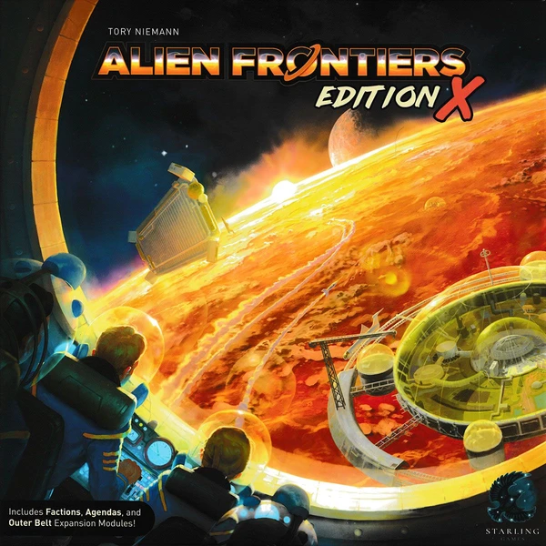 Cover image of Alien Frontiers: Edition X board game