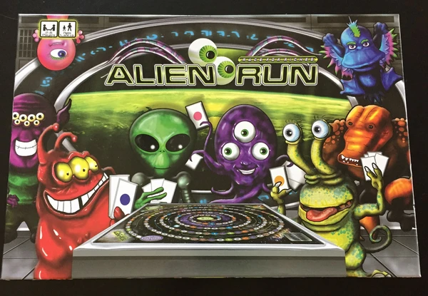Cover image of Alien Run board game