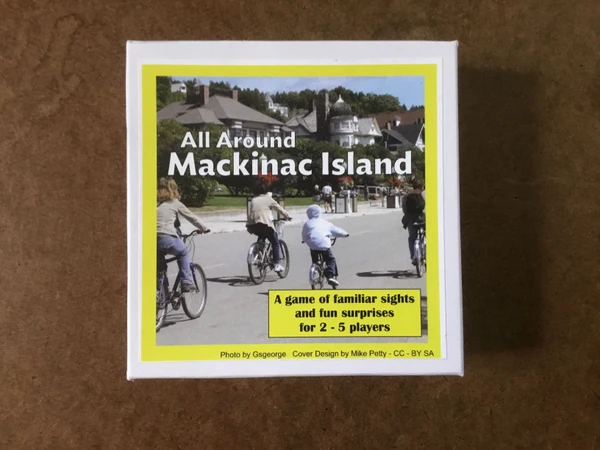 Cover image of All Around Mackinac Island board game