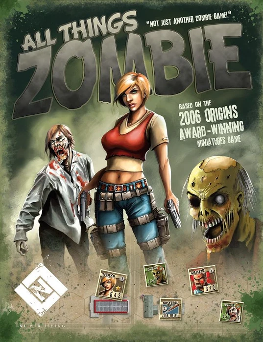 Cover image of All Things Zombie: The Boardgame board game