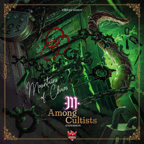 Cover image of Among Cultists: Mountains of Chaos board game