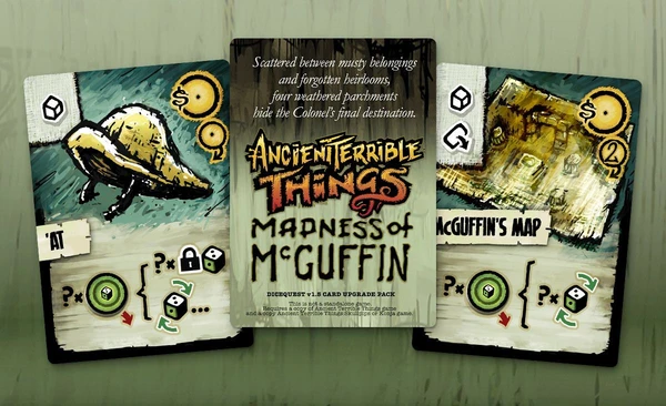 Cover image of Ancient Terrible Things: Madness of McGuffin board game