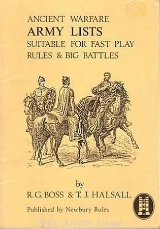 Cover image of Ancient Warfare Army Lists suitable for Fast Play Rules & Big Battles board game