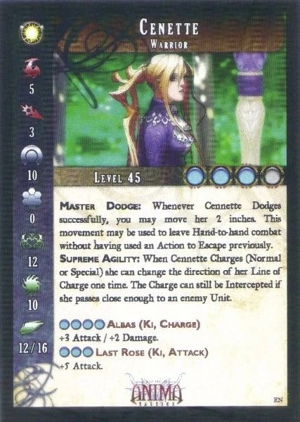 Cover image of Anima Tactics: Cenette board game