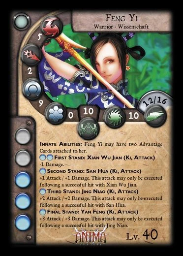 Cover image of Anima Tactics: Feng Yi board game