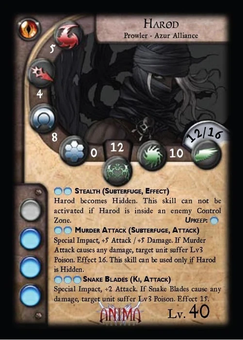 Cover image of Anima Tactics: Harod board game