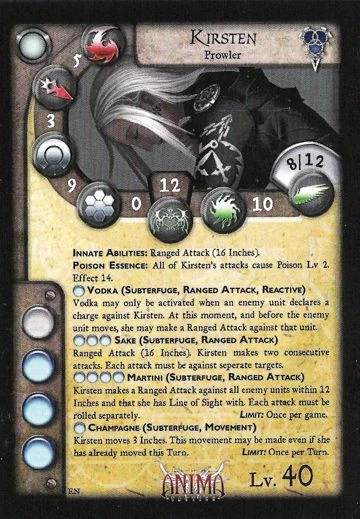 Cover image of Anima Tactics: Kirsten board game