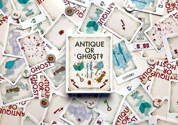 Cover image of ANTIQUE OR GHOST? board game