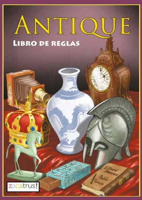 Cover image of Antique board game