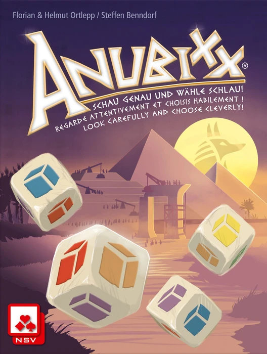 Cover image of Anubixx board game