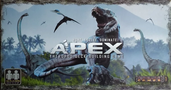 Cover image of Apex Theropod Deck-Building Game board game