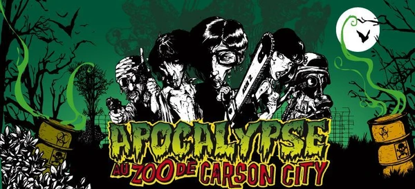 Cover image of Apocalypse au Zoo de Carson City board game