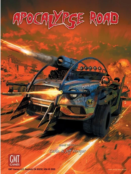 Cover image of Apocalypse Road board game