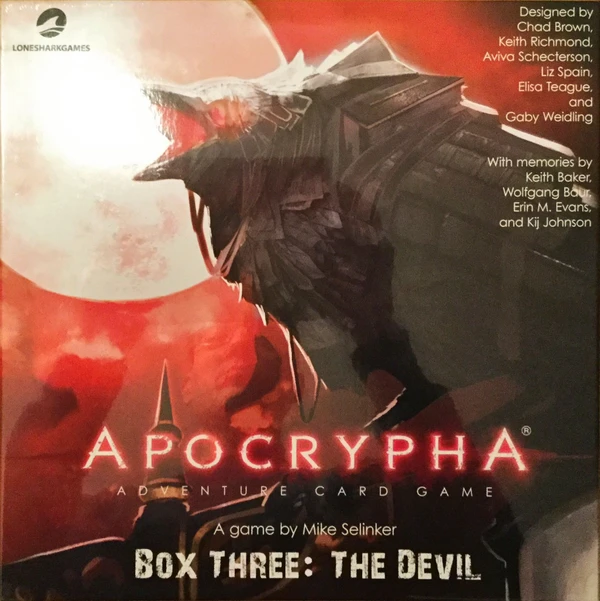 Cover image of Apocrypha Adventure Card Game: Box Three – The Devil board game