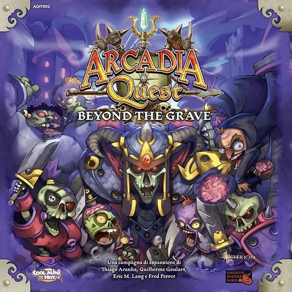 Cover image of Arcadia Quest: Beyond the Grave board game
